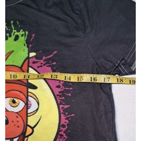 Five Nights at Freddy’s Youth 11-12 Freddy Fazbear Split Face Graphic T-Shirt - Picture 3 of 4